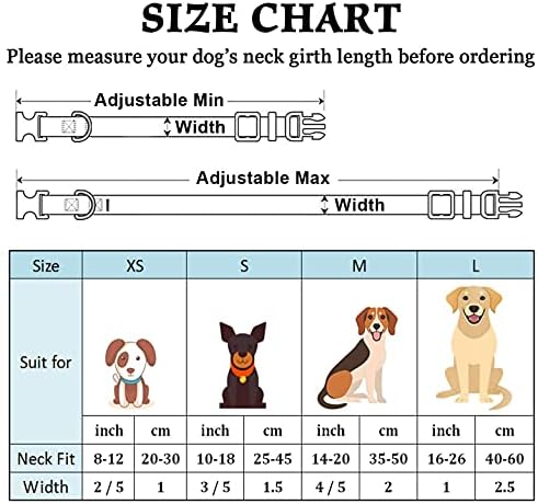 Нашийници за кучета Moonpet със Сменен папийонка и Регулируем Цветя Модел за куче с Цветен Модел за Момичета, Кучета Малки, Средни и Големи породи -Жълт L
