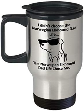 Пътна Чаша за баща на норвежки Элкхаунда