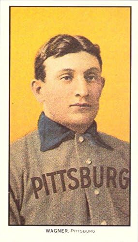 Бейзболна картичка с Репринтом Honus Wagner Tobacco 1909 T206 - Задната част от Пиемонт