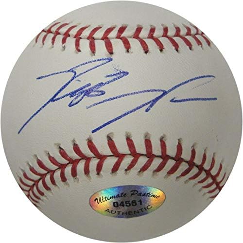 Реджи Уиллитс С Автограф От ръката На Мейджър лийг бейзбол Анахайм Энджелз ЪП - Бейзболни топки с автографи
