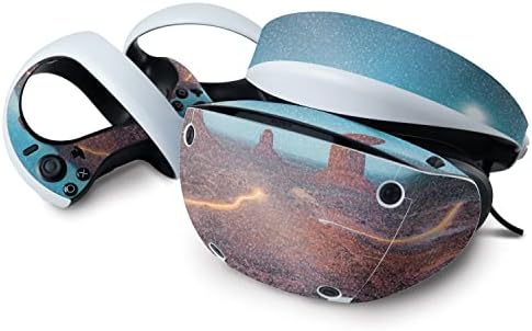 Гланцирана кожа с пайети MightySkins е Съвместима с Sony Playstation VR2 - Monument Valley | Защитно трайно гланцово покритие с пайети | Лесно се нанася и променя стилове | Произведено в САЩ