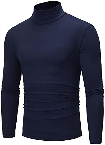Мъжки Однотонная Стрейчевая Риза DuDubaby със средна яка и дълги ръкави, Монтиране на Спускане, Топ