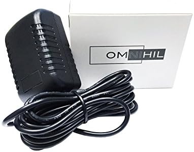 Адаптер за променлив ток Omnihil 8 Фута, който е Съвместим с цифровото пиано ROLAND ЕП-9 EP9, Допълнителен Блок захранване Съвместими детайл