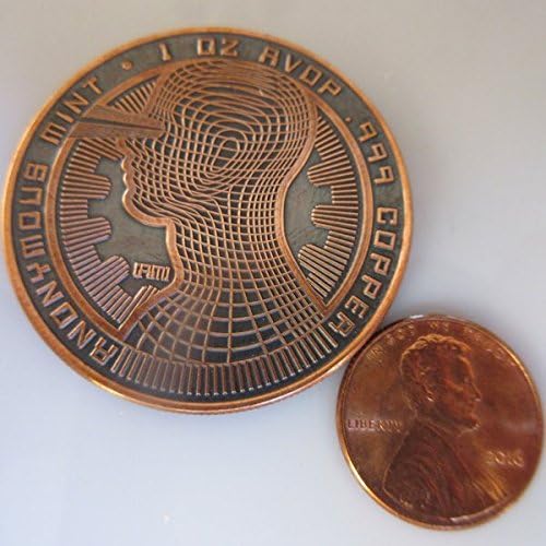 Медальон от чиста Мед Jig Pro Shop Bitcoin Series 1 унция .999