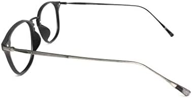Компютърни очила На lifestyle Crizal с кръгли лещи от черна пластмаса и метал 52 мм unisex_alacfrpr1681