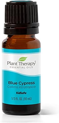 Растителна терапия Етерично масло син кипарис 10 мл (1/3 унции) е Чист, неразбавленное, Лечебен качество