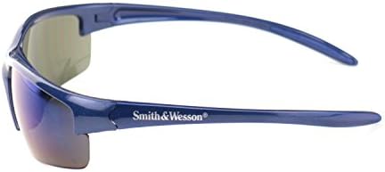 Защитни очила Jackson 3016311 KC 21301, Еквалайзер Smith & Wesson, Синя Дограма, Сини Огледални лещи, 1 Чифт
