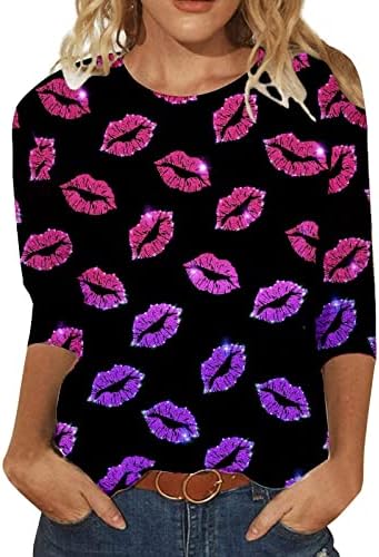 Дамски Hoody с кръгло деколте, Hoody-Пуловер в стил Гадже за Св. Валентин, най-Добрите Ни Удобни Блузи за жени