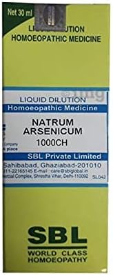 SBL Natrum Arsenicum Отглеждане на 1000 Ч (30 мл)