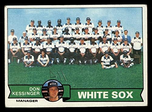 1979 Topps # 404 списък отбор Уайт Сокс Дон Кессинджер Чикаго Уайт Сокс (бейзболна картичка) ЛОШ Уайт Сокс
