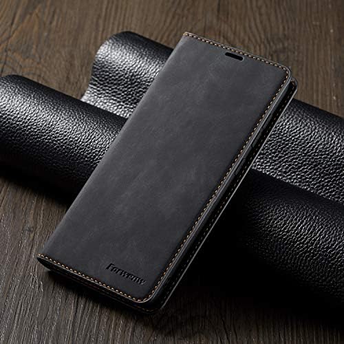 Калъф-за награда от изкуствена кожа премиум-клас EYZUTAK за Samsung Galaxy A50, Защитен калъф с поставка за карти, Магнитна закопчалка, устойчив на удари чанта-портфейл за Samsung G