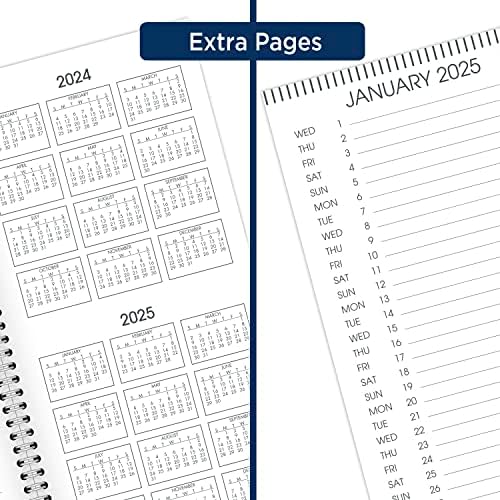 КРАТЪК дневник за записи в 2024 година, снабдяване за 70-008, 3-1 / 4 x 6-1 / 4, джобен формат (709041024)