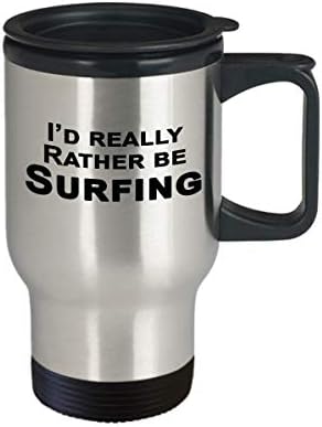 Подаръци, Свързани Със сърфинг, Готини неща За сърфиране, Подарък Кошница За сърфистите - Предпочитам Чаша, За да сърфират