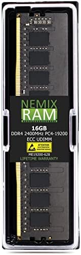 64 GB (4x16 GB) DDR4-2400 Mhz PC4-19200 ECC UDIMM 2Rx8 1,2 В Небуферизованная сървър памет от NEMIX RAM