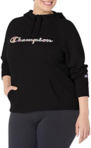 Hoody Champion Women ' s Plus Powerblend с Графичен Дизайн