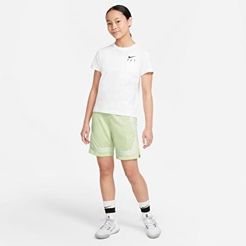 Спортни къси Панталони Fly Crossover За момичета, Голям Детски Размер X-Small, Цвят основни вар Лед и Бял