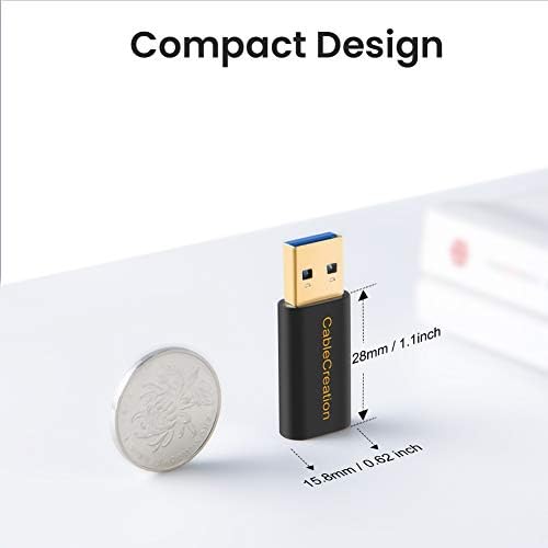 Комплект за създаване на кабела – 2 предмет: USB Адаптер C за свързване към USB конектора 5 Gbit/s + хъб USB C HDMI 8K
