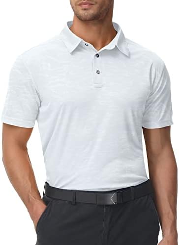 Мъжки Ризи Поло ZITY Golf с Къс Ръкав, Ежедневни Тениска с Яка, Спортен Тенис риза
