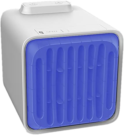 2023 Нов Двуслойни Ледена Кристална Хладилен Домакински Охладител на Въздуха Тенис на Малък Климатик USB Mini Air Fan Cooler, Преносим Климатик