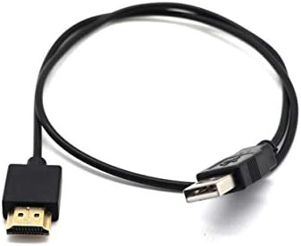 Xinsany HDMI-Съвместим конектор тип Мъж-жена USB 2.0 Кабела на Зарядното устройство s