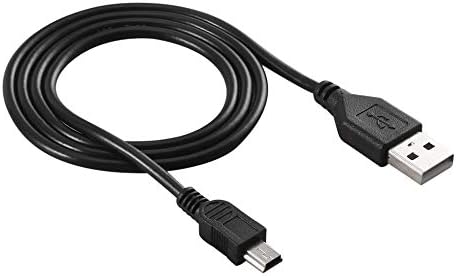 Не използвайте Високоскоростен 80 см. конектор USB 2.0 A за Mini B с 5-пинов със зарядно, кабел за цифрови фотоапарати с възможност за гореща замяна USB-кабел за зареждане на данни Черен