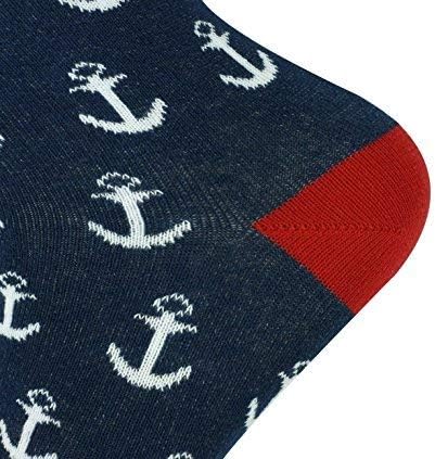 Чорапи за екипажа от Много Тънки Чесаного памук MySocks Унисекс | Ярък дизайн | Безшевни чорап | Направи стъпките си с приятни