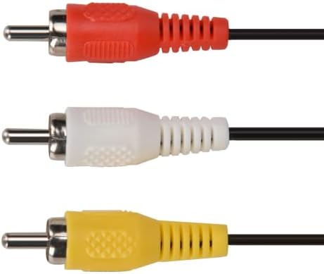 AV кабел за конзола Jopwkuin, Гъвкава Обвивка Стереокабеля Лесна Инсталация за