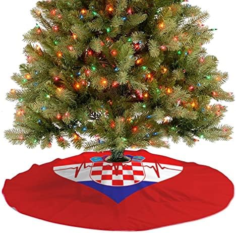 Любовта Хърватия Сърцебиене Коледно Дърво Пола Винтидж Коледна Украса Коледна Украса за Празничната Коледна Партита