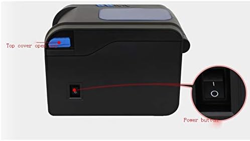 Принтер за етикети KXDFDC баркод Принтер Термален Проверка Чрез Бар-код QR-код на Стикера на Машина 20 мм и 80 мм