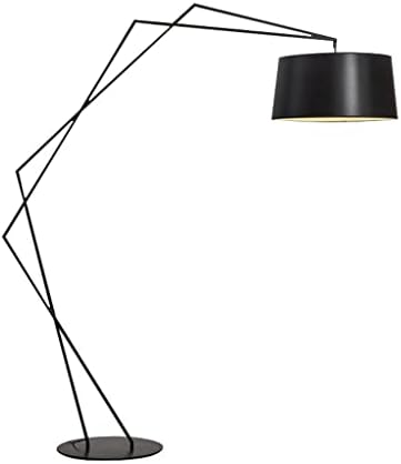 XBWEI под лампа Nordic Loft Черен Метален Разтегателен диван За Хол, Застояла Лампа, Интериор за Спални Хотел, Нощни Подови Тела