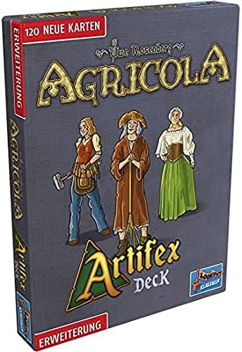 Lookout Games Agricola (Преработено издание) Разширяване на тестето Artifex | Стратегическа игра | Farm игра за възрастни и за тийнейджъри | Модерна настолна игра | Възраст 12 + | 1-4 играча | на Средно ниво. Време