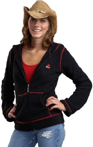 Hoody с качулка на цип на NCAA Louisville Кардиналите Kashwere U