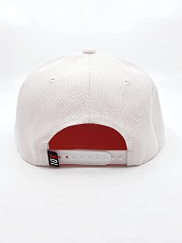 Бейзболна шапка на Безвъзмездна Cardone 10X с пет вложки - Черно и червено на бяло