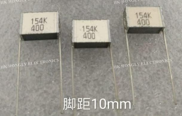 30ШТ Филмът кондензатор 400V 104K 104J 124K 154J 274K 0,1 icf 0,12 ICF 0,15 icf 100NF P = 5 mm P = 7.5 mm P = 10 мм - (Цвят: 154K400 P10)