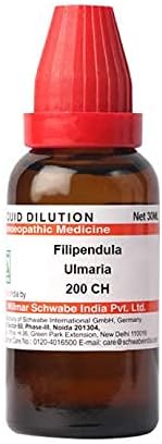 Д-р Уилмар Швабе Индия Filipendula Ulmaria Развъждане 200 МЛ Флакон с 30 мл за разплод