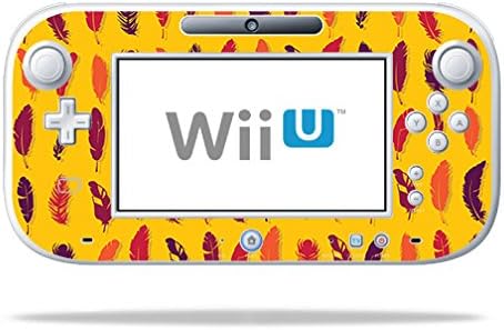 Корица MightySkins, съвместима с геймпадом Nintendo Wii U – Пера | Защитно, здрава и уникална Vinyl стикер | Лесно се нанася, се отстранява и обръща стил | Произведено в САЩ
