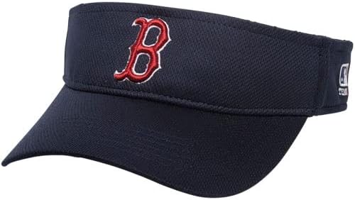 OC Sports Boston Red Sox MLB Козирка За голф Шапка Тъмно Синьо с Червено Логото на B За Възрастни Мъжки Регулируем