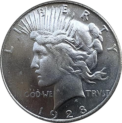 Реплика на Американския монети 1928-Те години, на Възпоменателна Монета, Посребрени Изделия, Възпоменателна Монета, с Колекционерска стойност, за Украса на Дома, Занаяти, Сувенири, Подаръци