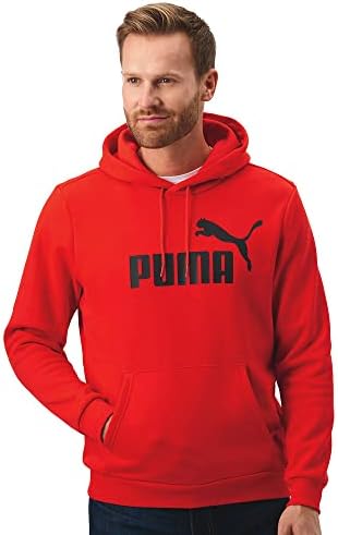 Руното hoody с качулка PUMA Men ' s Essentials с Голяма лого