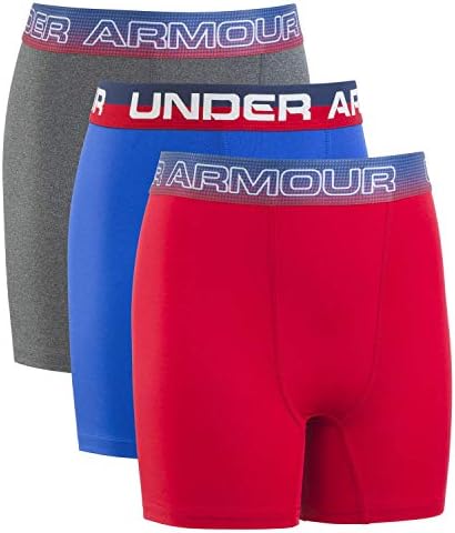 Боксови шорти за момчета Under Armour Big 3 Performance Pack