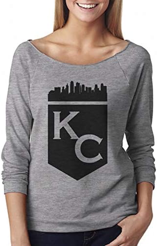Модни дамски Ризи USA City Skyline от Канзас Сити - Royaltee KC Proud Тениски