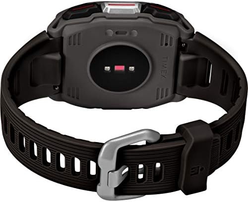 Умни часовници TIMEX IRONMAN R300 GPS честота на сърдечния ритъм 41 мм – Тъмно Сив с черен силикон каишка