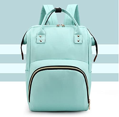 GPPZM Дамска чанта, Чанта за майките, по-Голямата Голям чанта за повиване за майката и Бебето, Чанта за Памперси, Чанта за детска раница за смяна на пелени (Цвят: E)