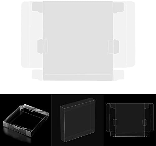 EBTOOLS Прозрачна Капачка на Патрона, 10 бр. Прозрачен Пластмасов Калъф за игри с Патрон, Защита От Прах, Калъф за игри с Патрон, Кутия за Game Boy GBA В опаковка