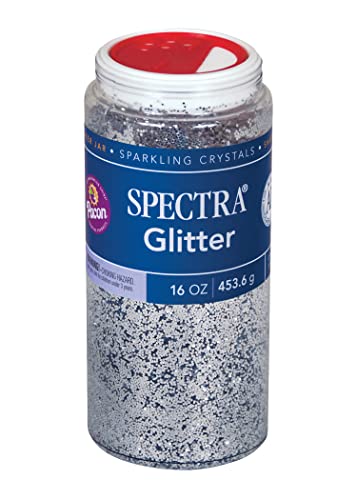 Блясък Spectra Arts & Crafts, сребро, 16 унции, 1 консерва