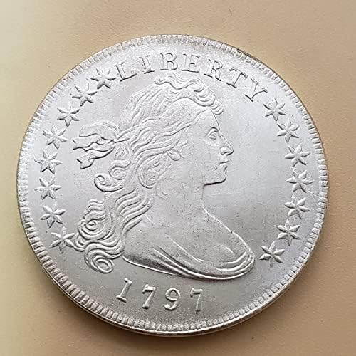 3 Вида стаи години UNC1795, 1796, 1797 Бюст с Диаметър 40 мм Възпоменателна Монета Сребърен долар на САЩ