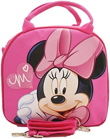 1 X Чанта за обяд Disney Minnie Mouse с пагон и бутилка Вода