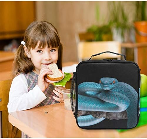 Чанта, Охладител училище Мъкна кутии вечеря Змия Множество Изолирани Множество за Жени Деца