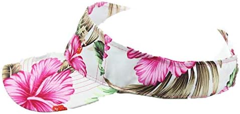 Възрастен Хавайски Козирка Плажна Шапка С Цветен Модел На Хибискус Модни Тропически Шапки Солнцезащитная Пътна Шапка Туризъм