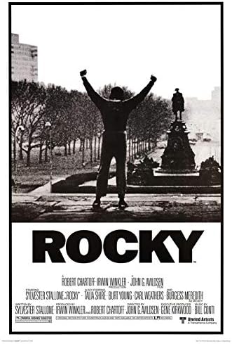 Плакат на филма Роки Целият му живот е направена на милион към едно, 24x36